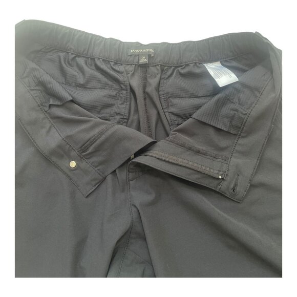 Banana Republic Men's Comfort Flat Front Shorts Black size 36 golf shorts - Picture 9 of 14